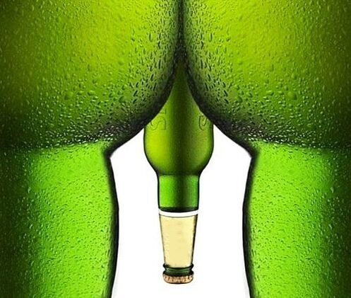 How does beer affect potency