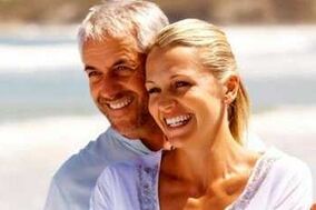 woman and man after 50 years how to increase potency