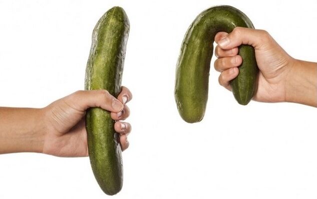 good and weak effects, using the example of cucumbers