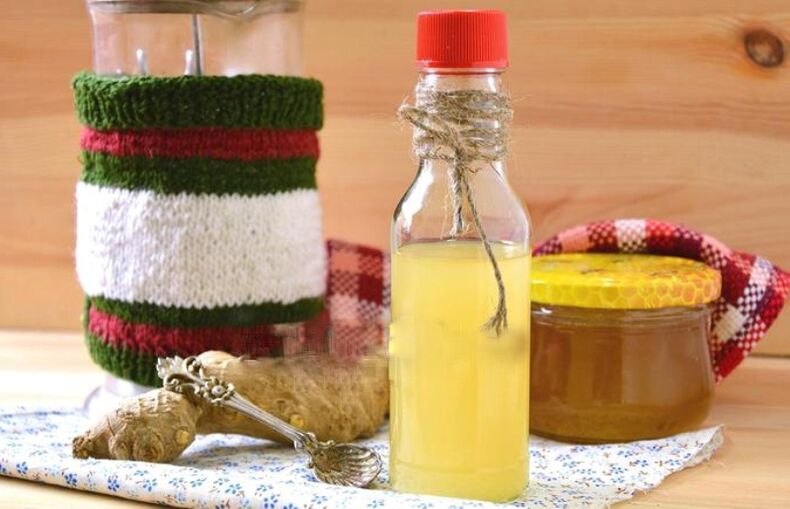 ginger tincture with lemon and honey potency