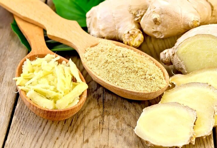 ground ginger use potency
