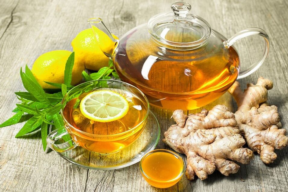 tea with ginger potency