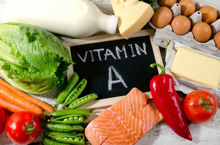Vitamin A in products to improve potency
